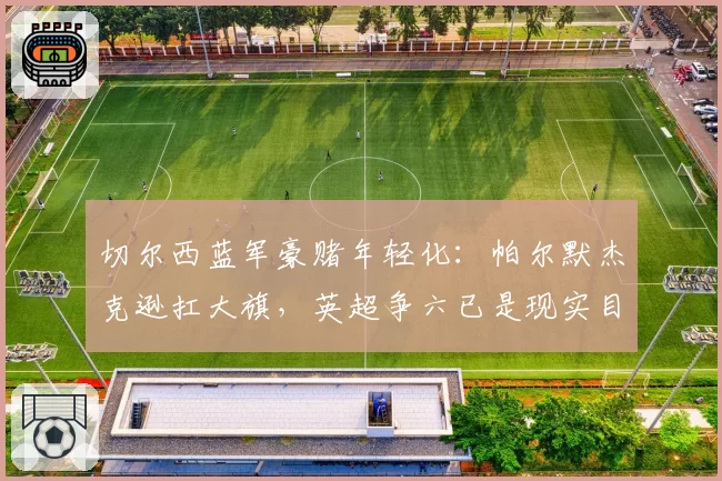 切尔西蓝军豪赌年轻化：帕尔默杰克逊扛大旗，英超争六已是现实目标
